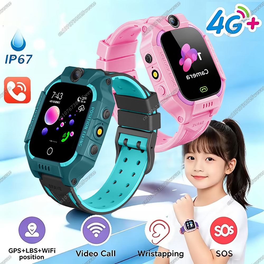 Smartwatch Watches For Kids With Gps - 2026 Neue 5G Kinder-GPS-Smartwatch SOS-Anruf SIM-Karte
