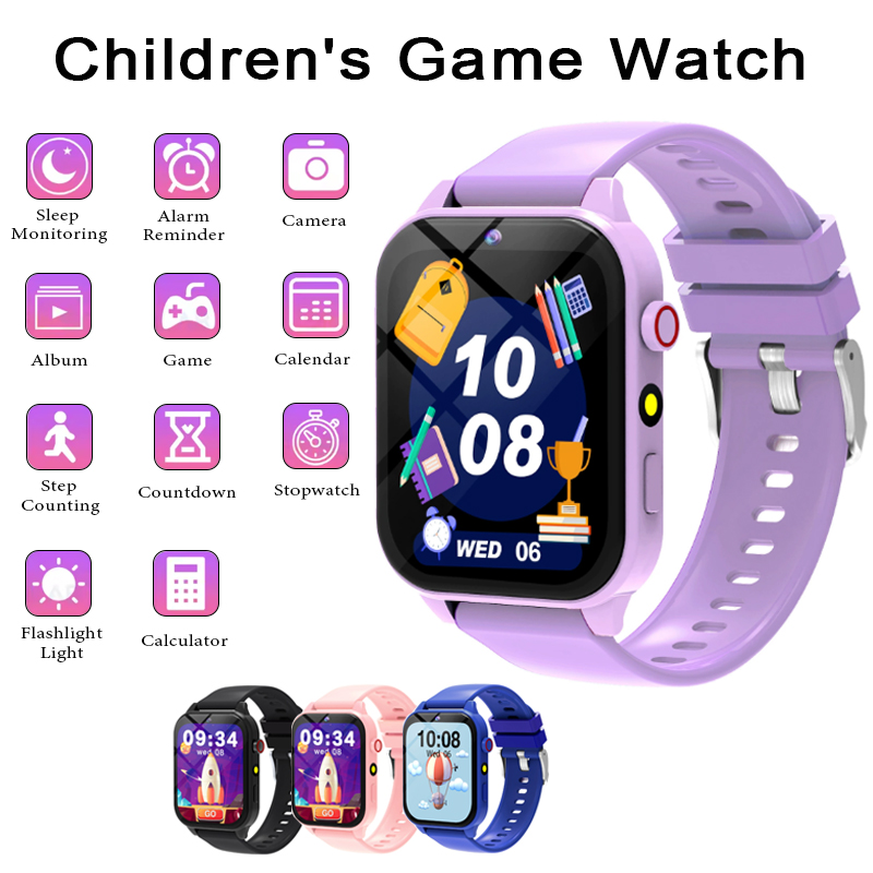Smartwatch Watches For Kids - Smartwatch Kinderspiele Uhr 1,83 Zoll Display