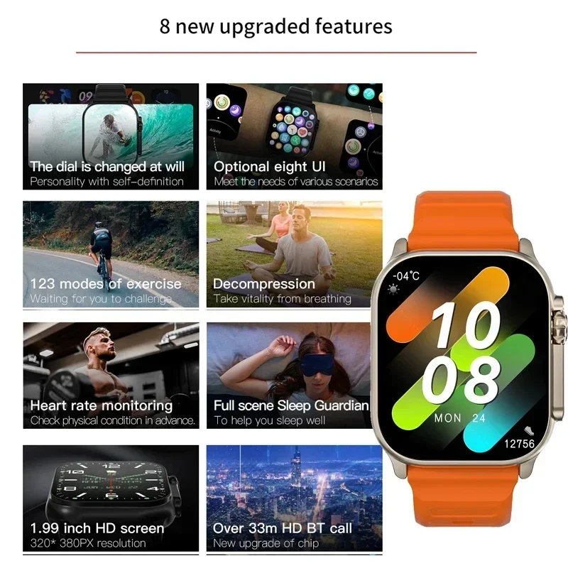 Neue Smartwatch T10 Ultra 49mm – Smartwatch Watches Price Bewertung und Preis