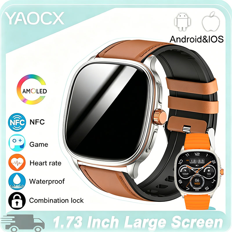 YAOCX HK73 AMOLED Smartwatch f – Smartwatch Watches Price Bewertung und Preis