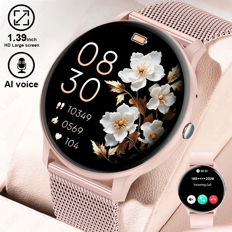 LIGE Bluetooth-Anruf-Smartwatc – Watches Ladies Smartwatch Bewertung und Preis
