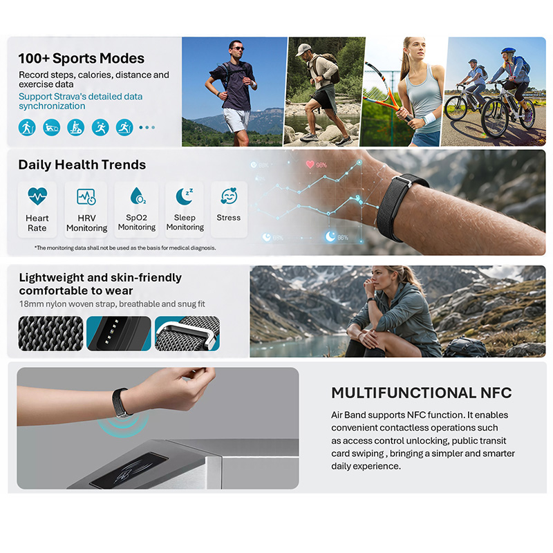 VALDUS Air Band Smart-Armband  – Smartwatch Watches Price Bewertung und Preis