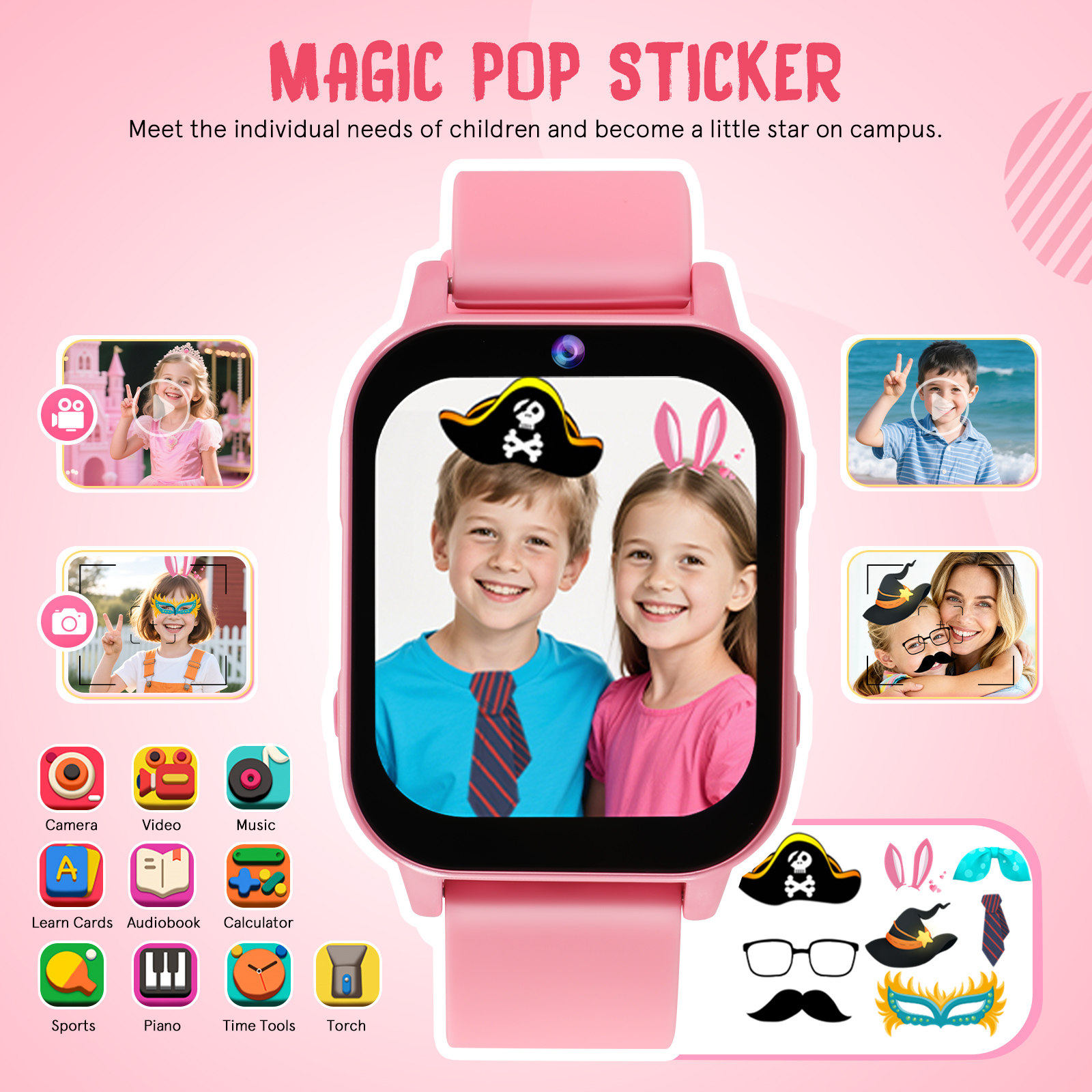Kinder-Smartwatch, Gaming-Uhr  – Smartwatch Watches For Kids Bewertung und Preis
