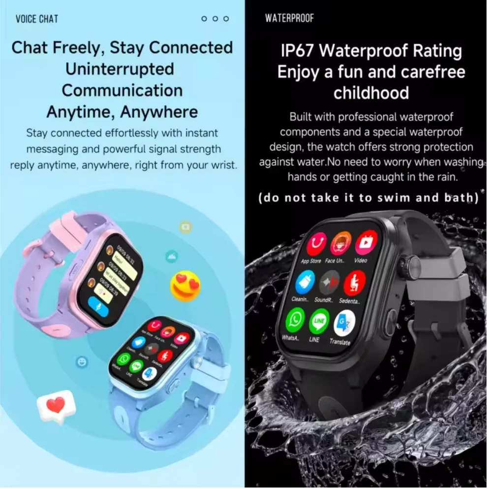4G Kinder-Smartwatch, Kinderuh – Smartwatch Watches For Kids With Gps Bewertung und Preis