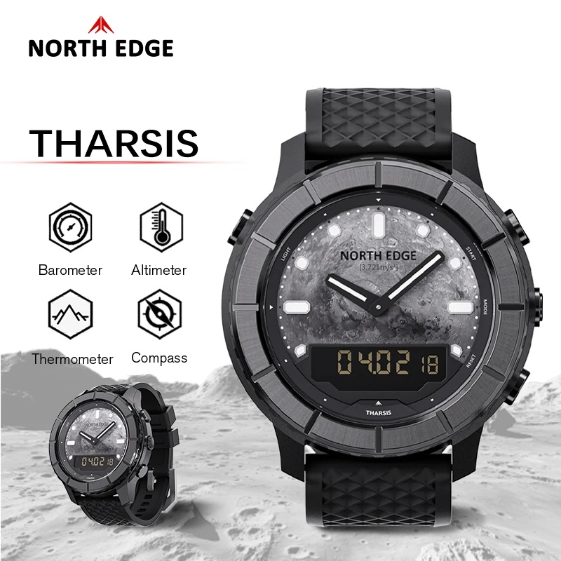 NORTH EDGE THARSIS Herren Digi – Altimeter Compass Watch Bewertung und Preis